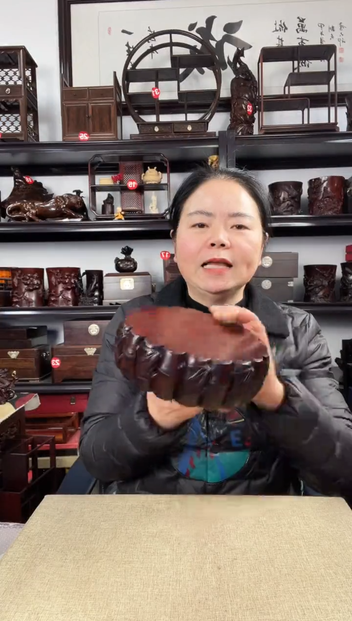 木207瑕疵老李红木工艺品