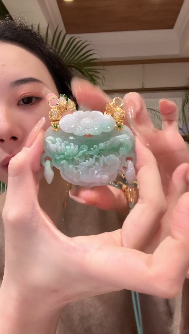 【闪购商品】翡翠颈饰未镶嵌国风