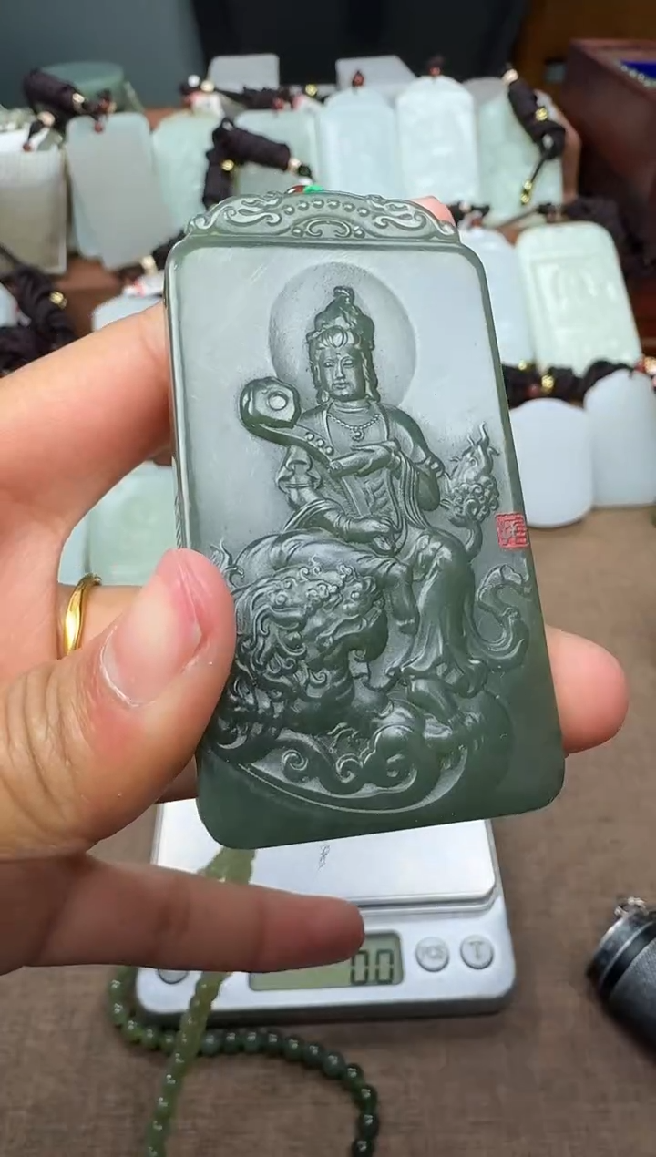 【闪购商品】和田玉颈饰未镶嵌寒江