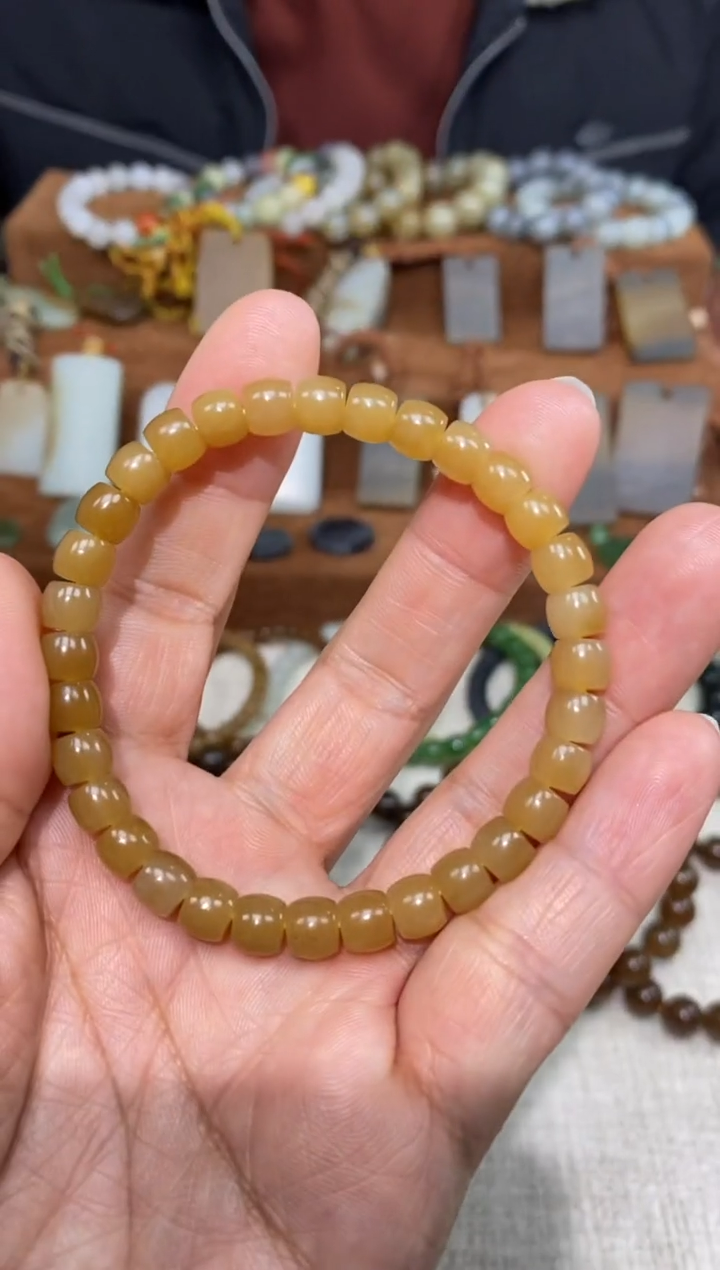 【闪购商品】和田玉手链未镶嵌颜色多样性发货拍一发一