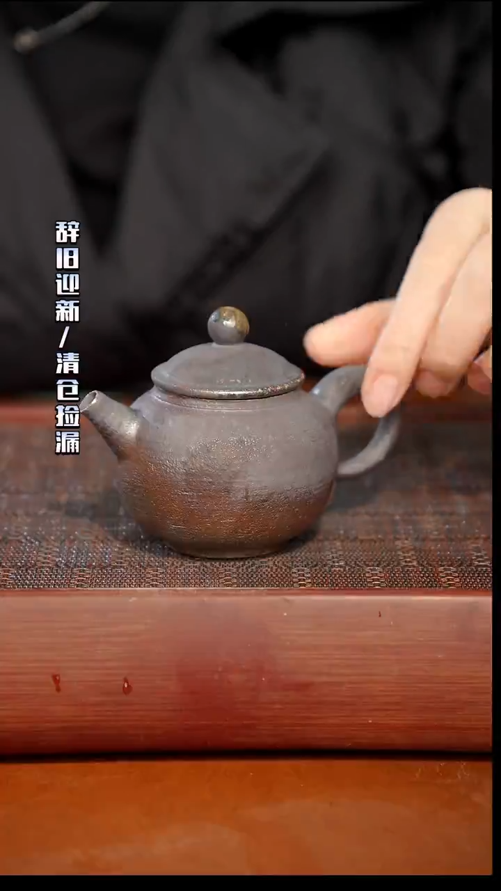 陶瓷奢瓷/瑞寅柴烧茶器（壶）923