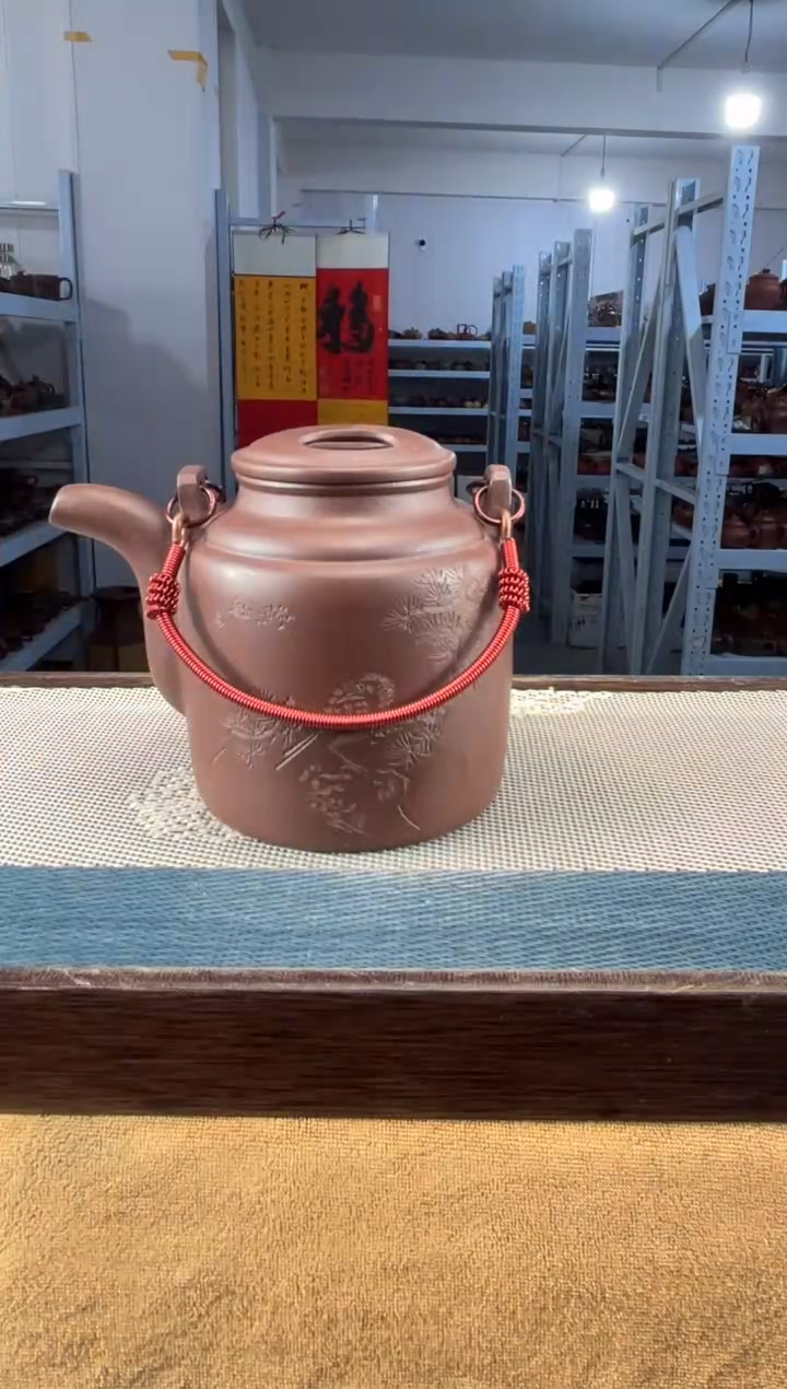 茶壶紫砂41宜兴紫砂300cc