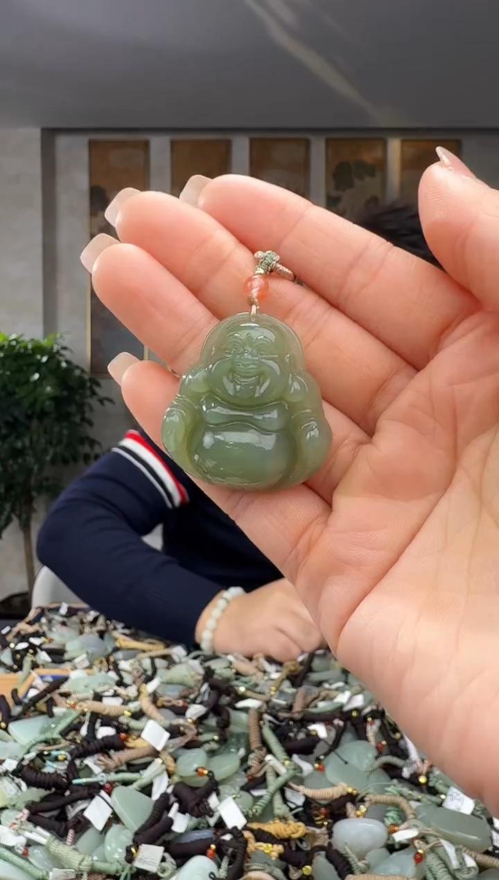 颈饰未镶嵌和田玉拍一发一多样性发货