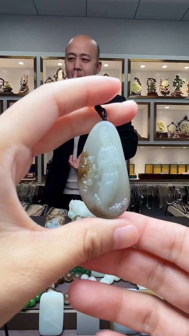 【闪购商品】和田玉挂件未镶嵌苏