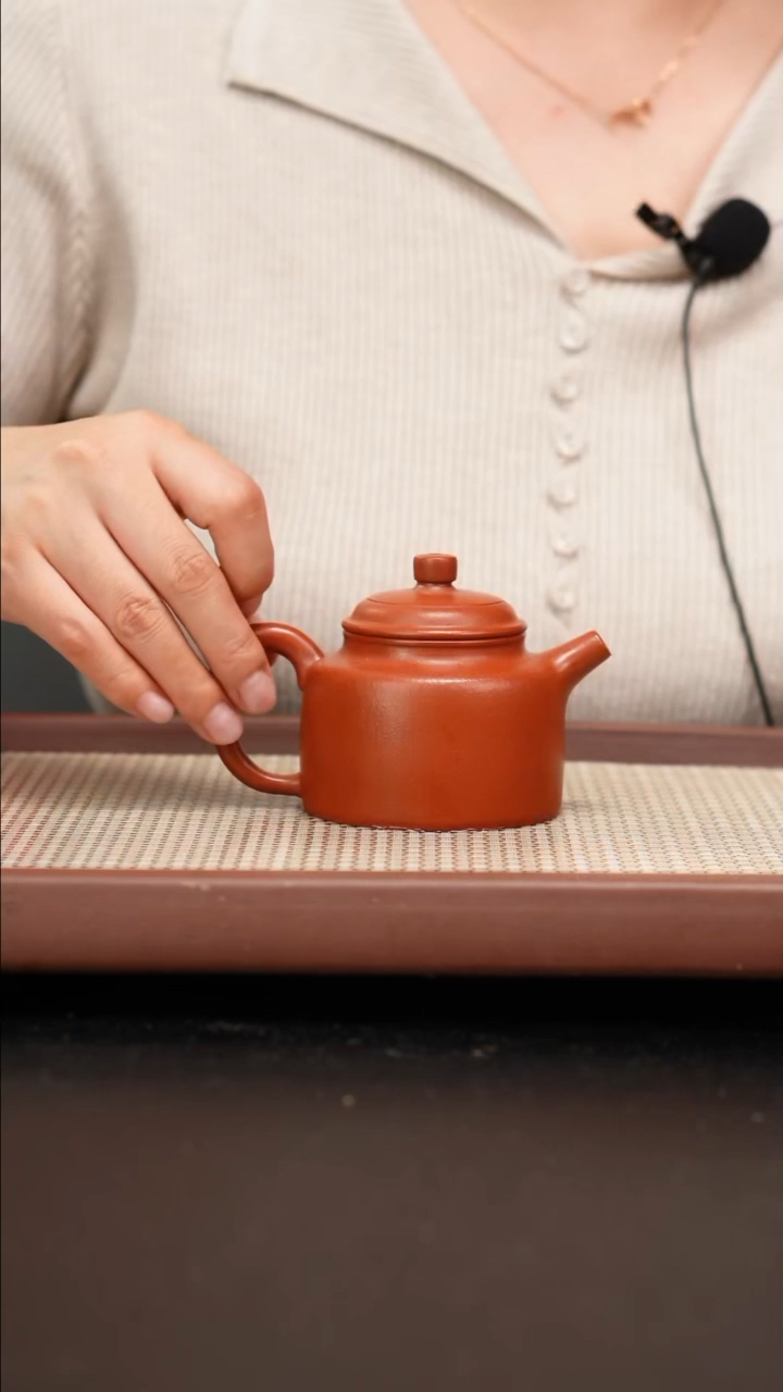 【闪购商品】紫砂茶壶全手工黄龙山朱泥德钟