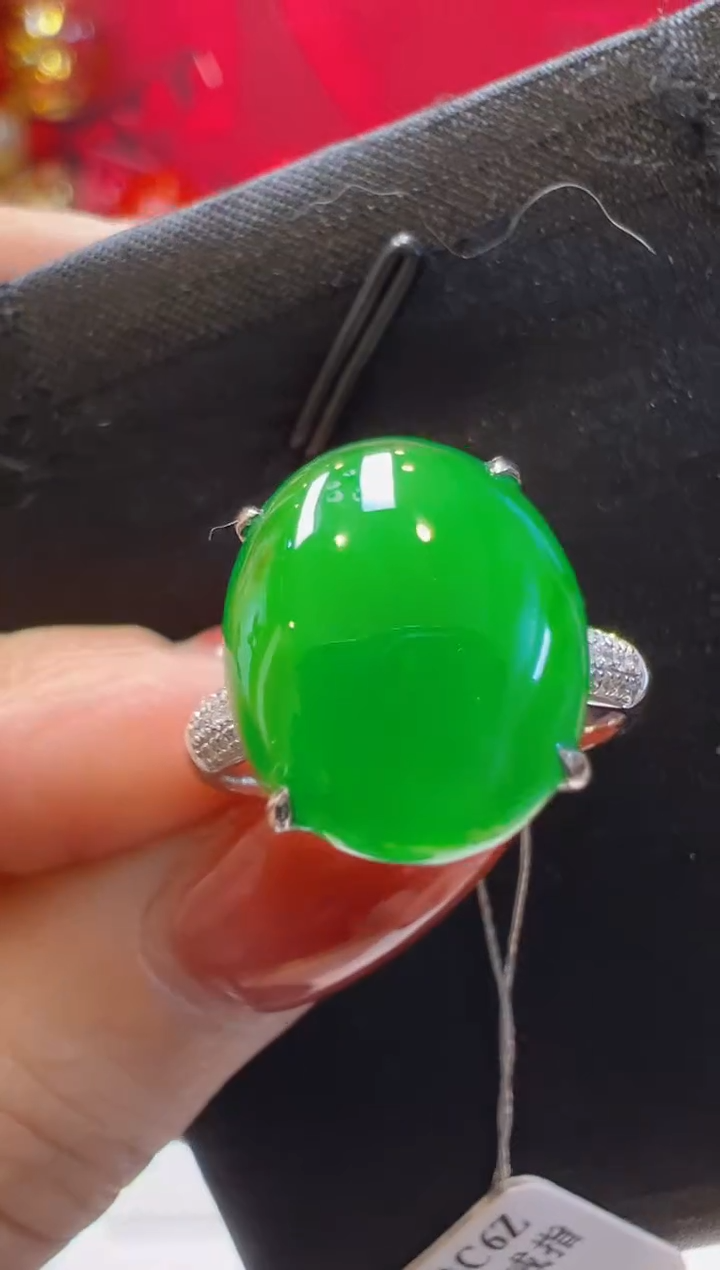 【闪购商品】翡翠戒指18K金镶嵌多样性团购发一件