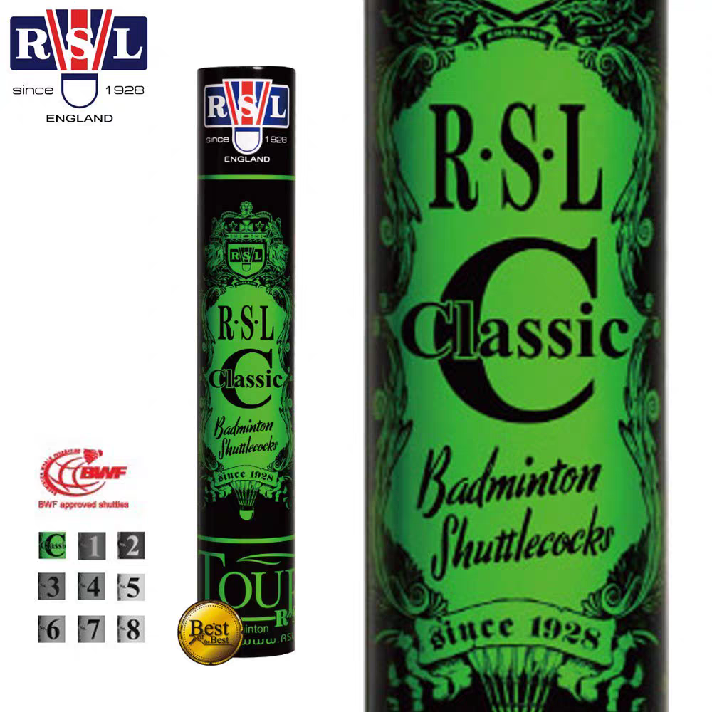 正品RSL亚狮龙羽毛球classic专业高级比赛用球耐打鹅毛球