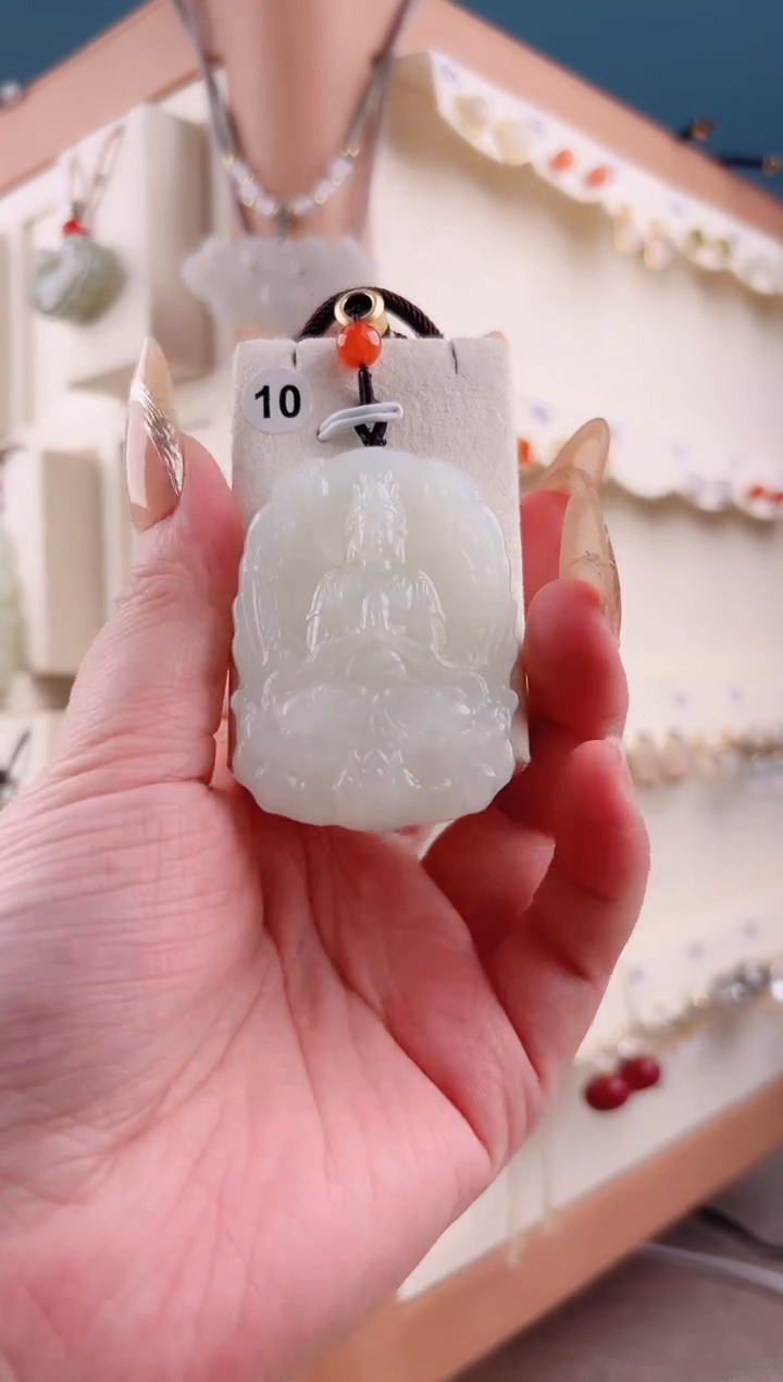 【闪购商品】和田玉吊坠(不含链)未镶嵌6