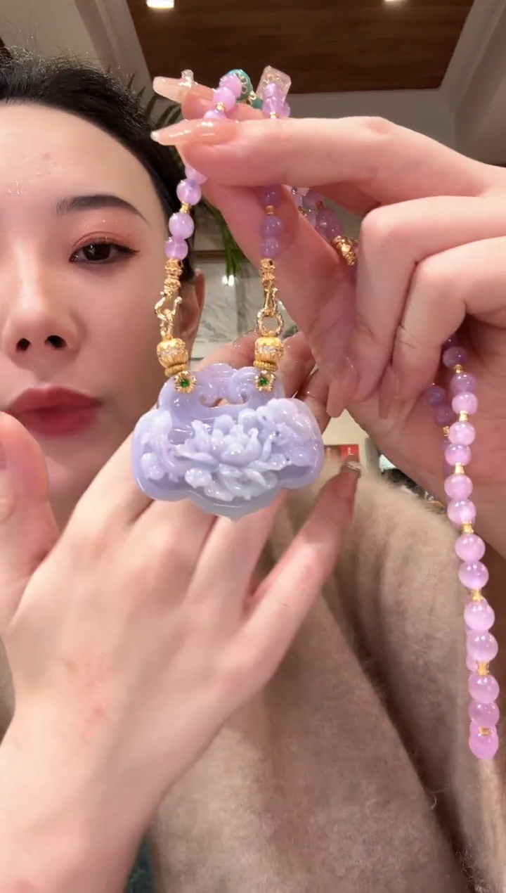 【闪购商品】翡翠颈饰未镶嵌国风