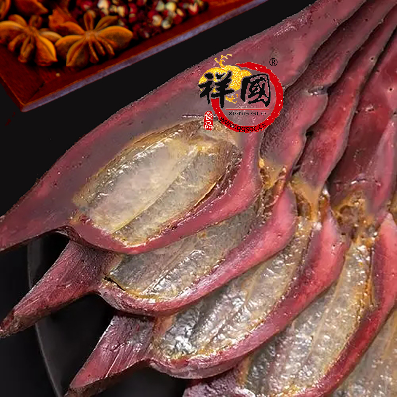 四川特产农家手工烟熏蛋黄金银猪肝美味下酒菜