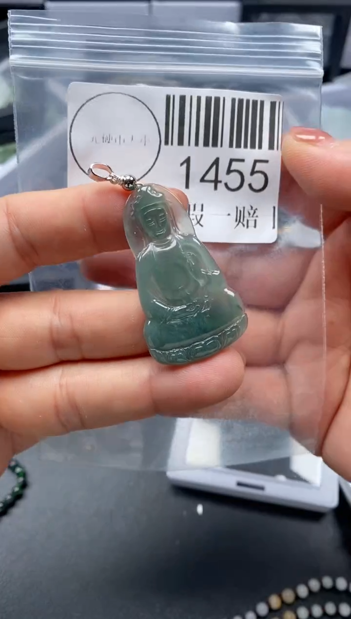 吊坠(不含链)未镶嵌翡翠1455