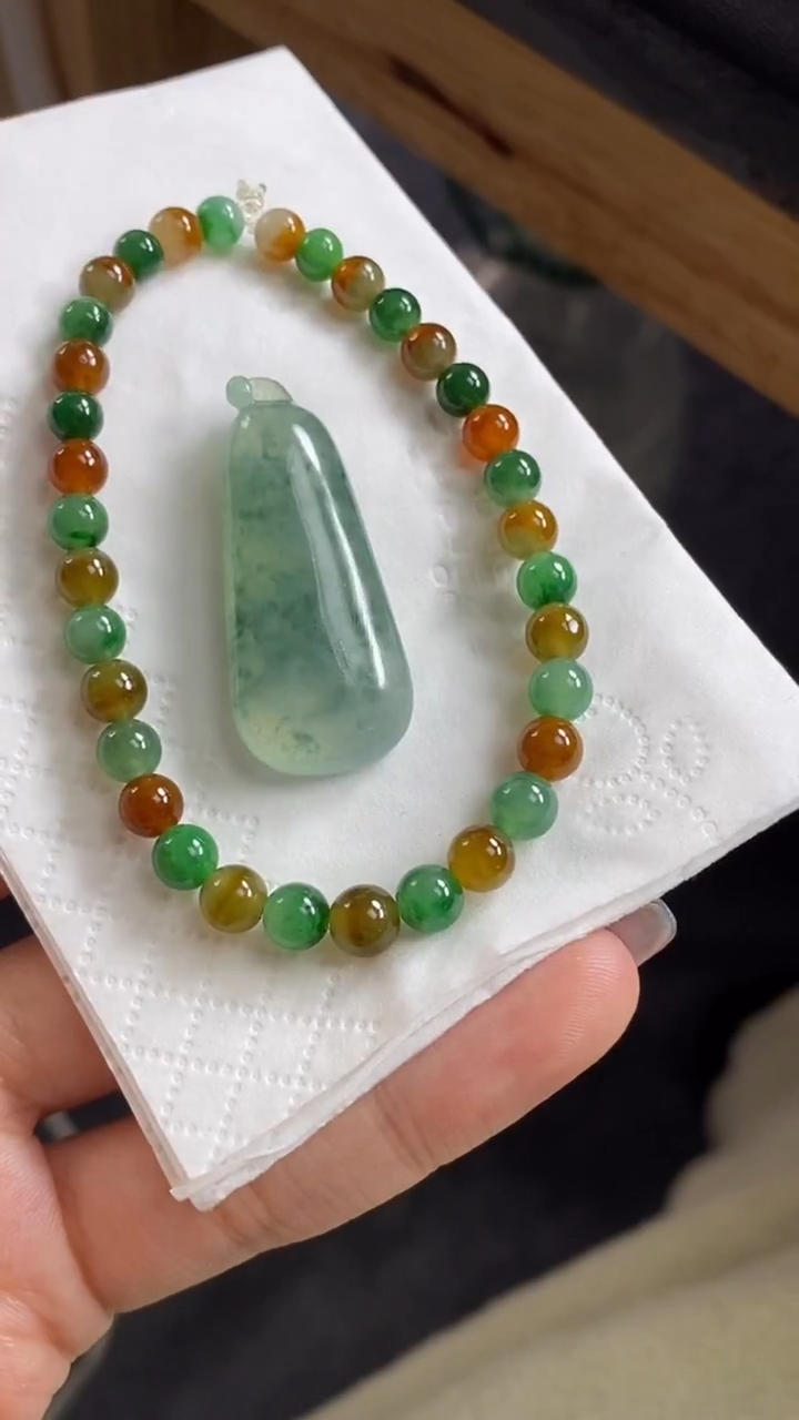 未镶嵌定制翡翠小*儿毛货定制不退不换