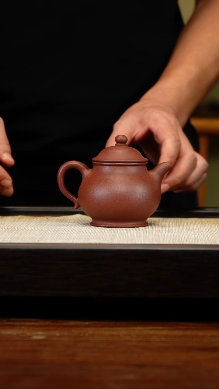 茶壶紫砂手磨料潘壶200