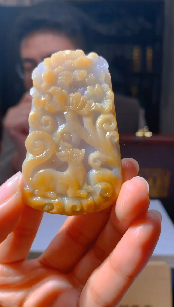 【闪购商品】定制翡翠未镶嵌L-@@YDLXY211028