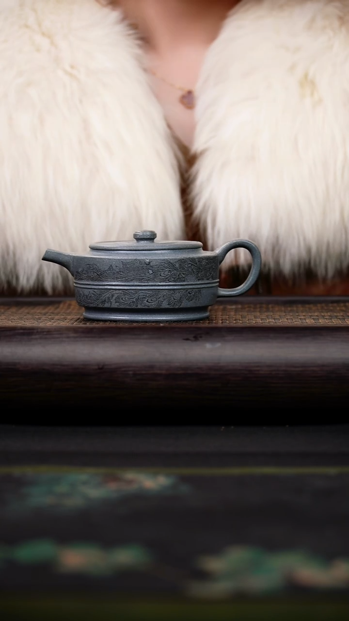 茶壶紫砂海蓝段 线德