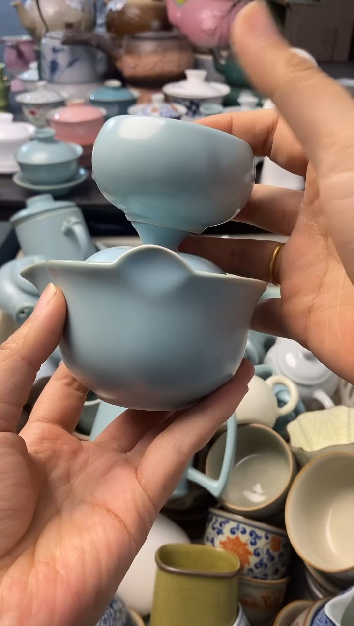 高端 茶壶 茶杯 茶具 轻轻微瑕