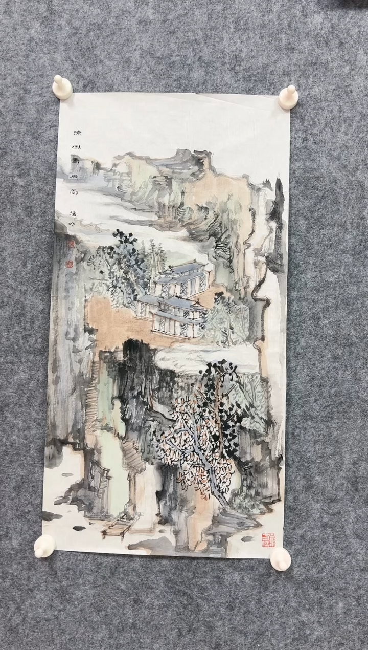 【闪购商品】国画绘画作品-2平尺