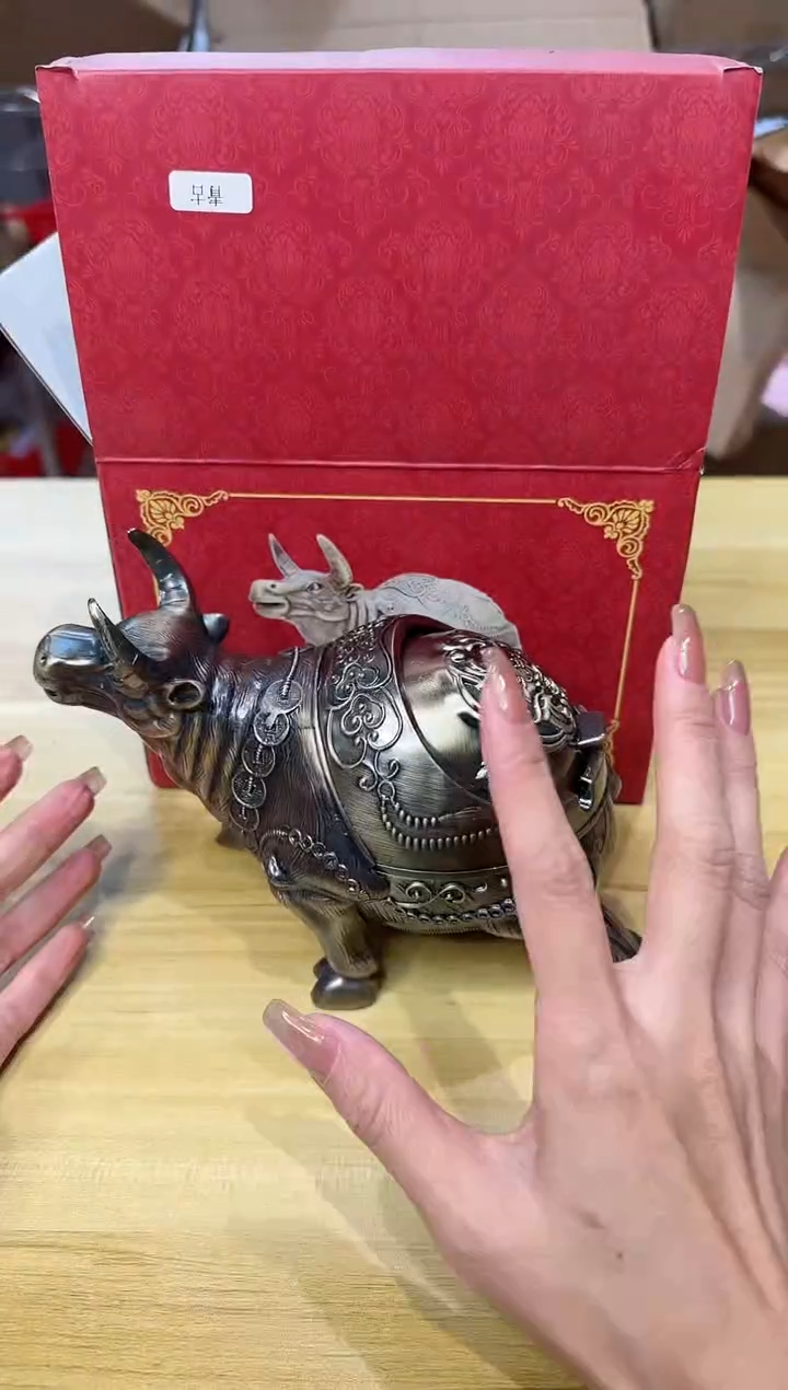 【闪购商品】茶宠珐琅首饰盒摆件AD101