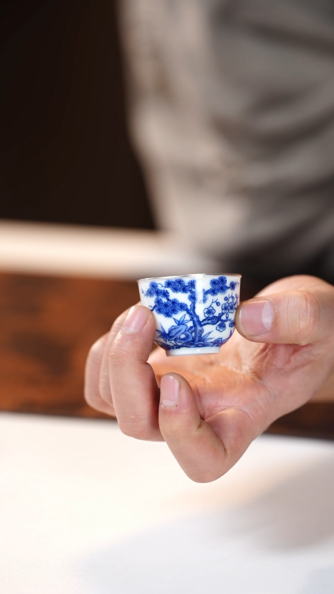 【闪购商品】QM175松竹梅杯子      