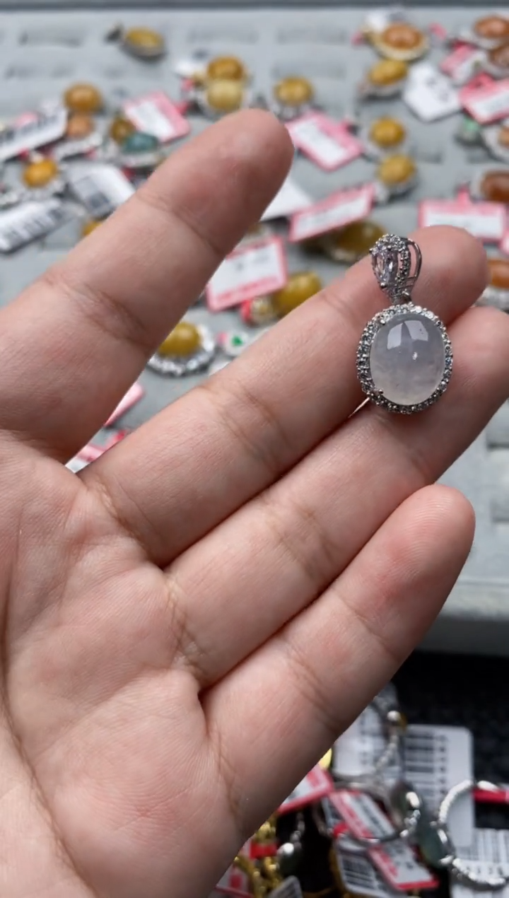 【闪购商品】翡翠戒指银S925镶嵌222222---3