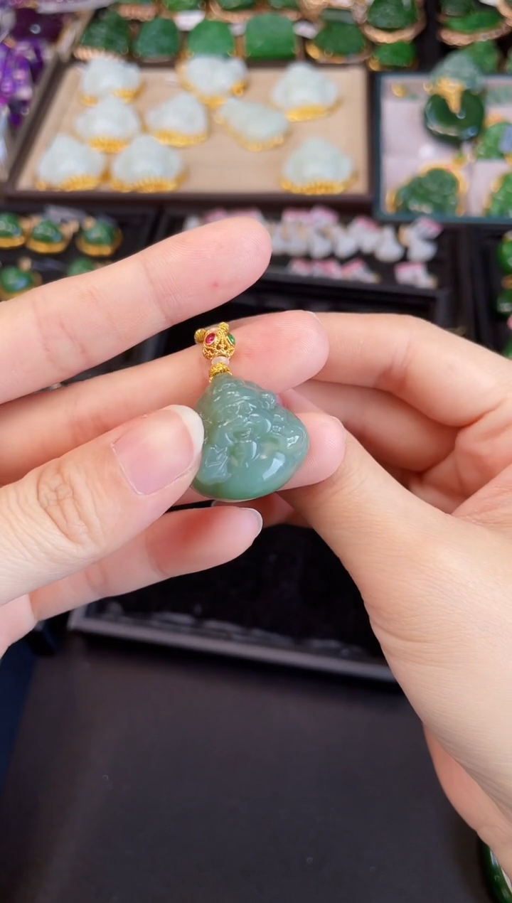 【闪购商品】和田玉吊坠未镶嵌多样性发一