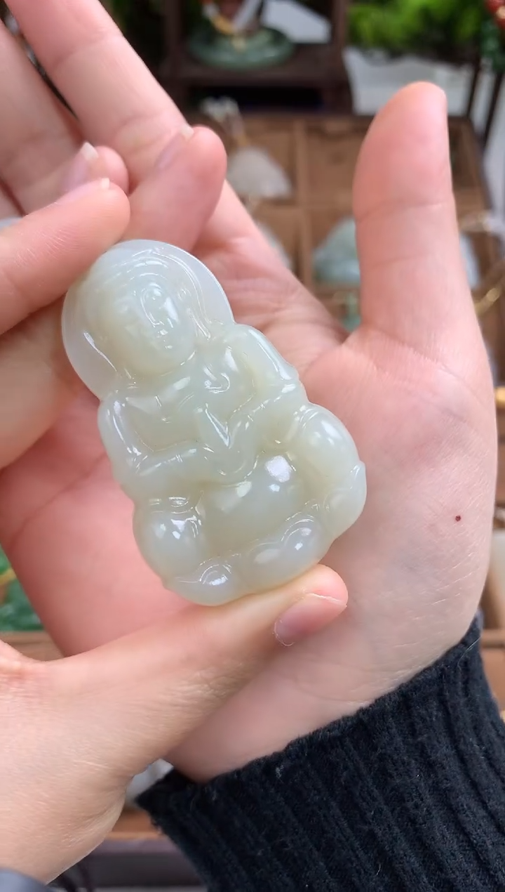 【闪购商品】和田玉颈饰未镶嵌吊坠