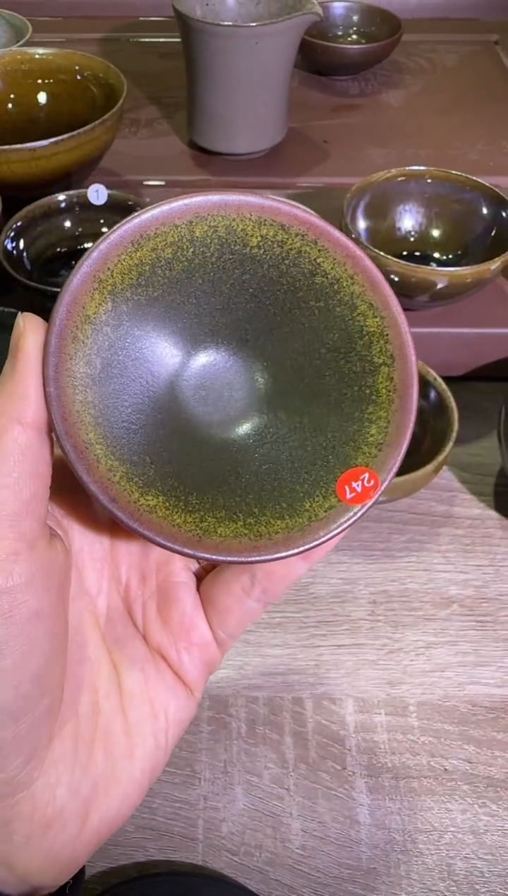 【闪购商品】茶盏21灰贝天花板#古宋龙窑#开窑现场