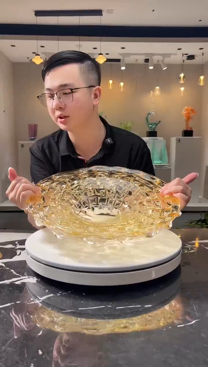 摆件巴比特美学 冰刺果盘