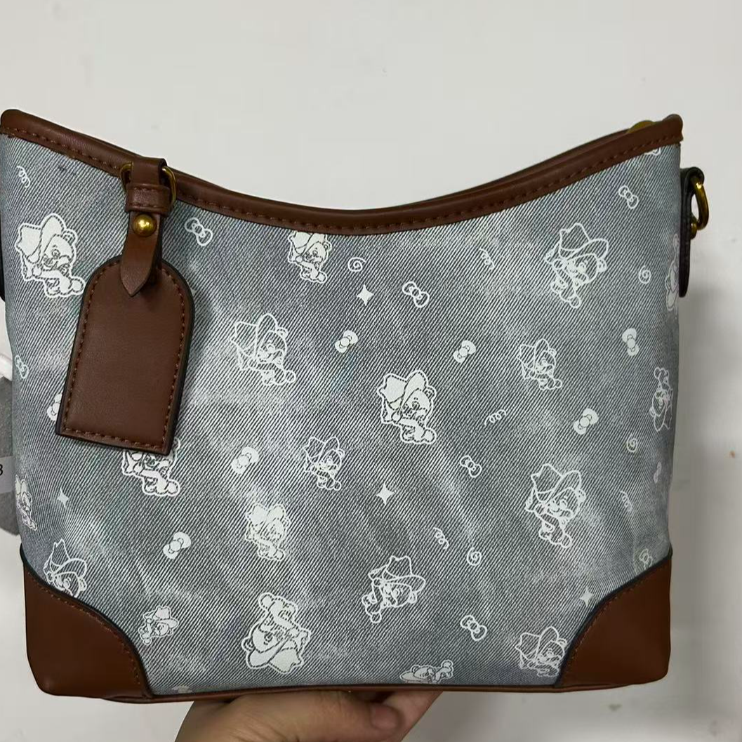 【粉丝专属】百搭简约通勤小众质感女士手提单肩包-EL028