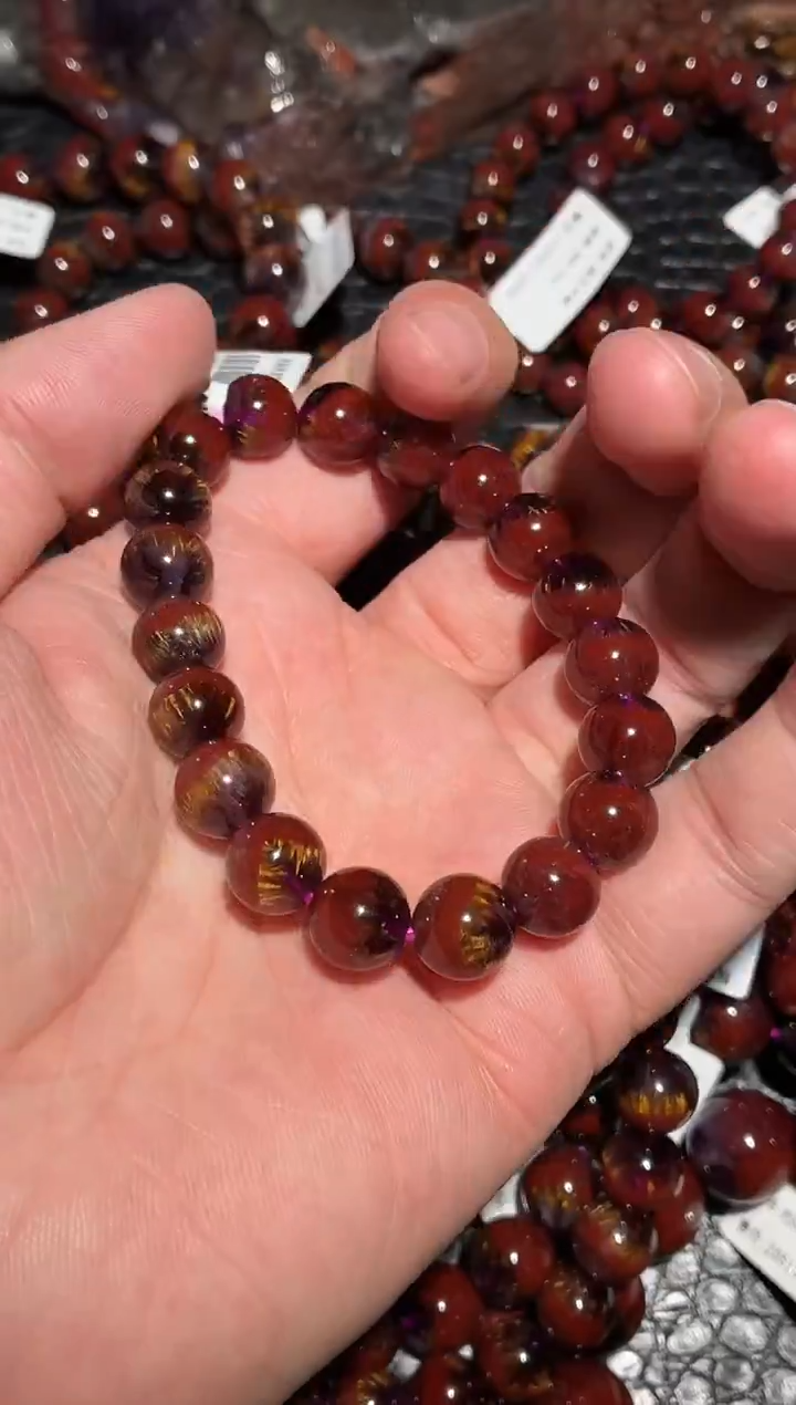 未镶嵌手链水晶丫*单圈极光A10