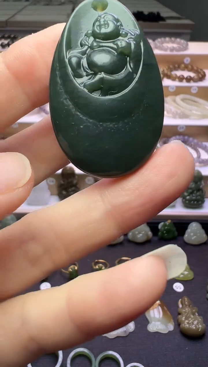 颈饰未镶嵌和田玉85号链接约卡41*22*10