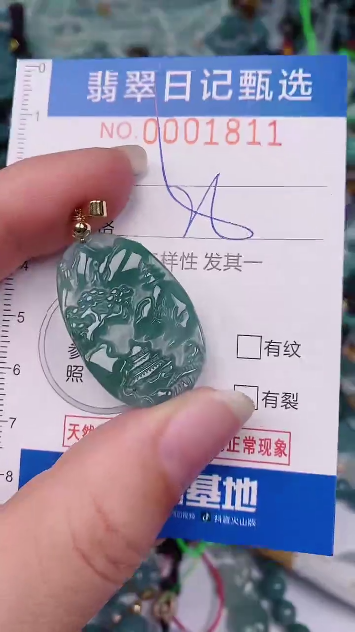 【闪购商品】翡翠颈饰未镶嵌00001811