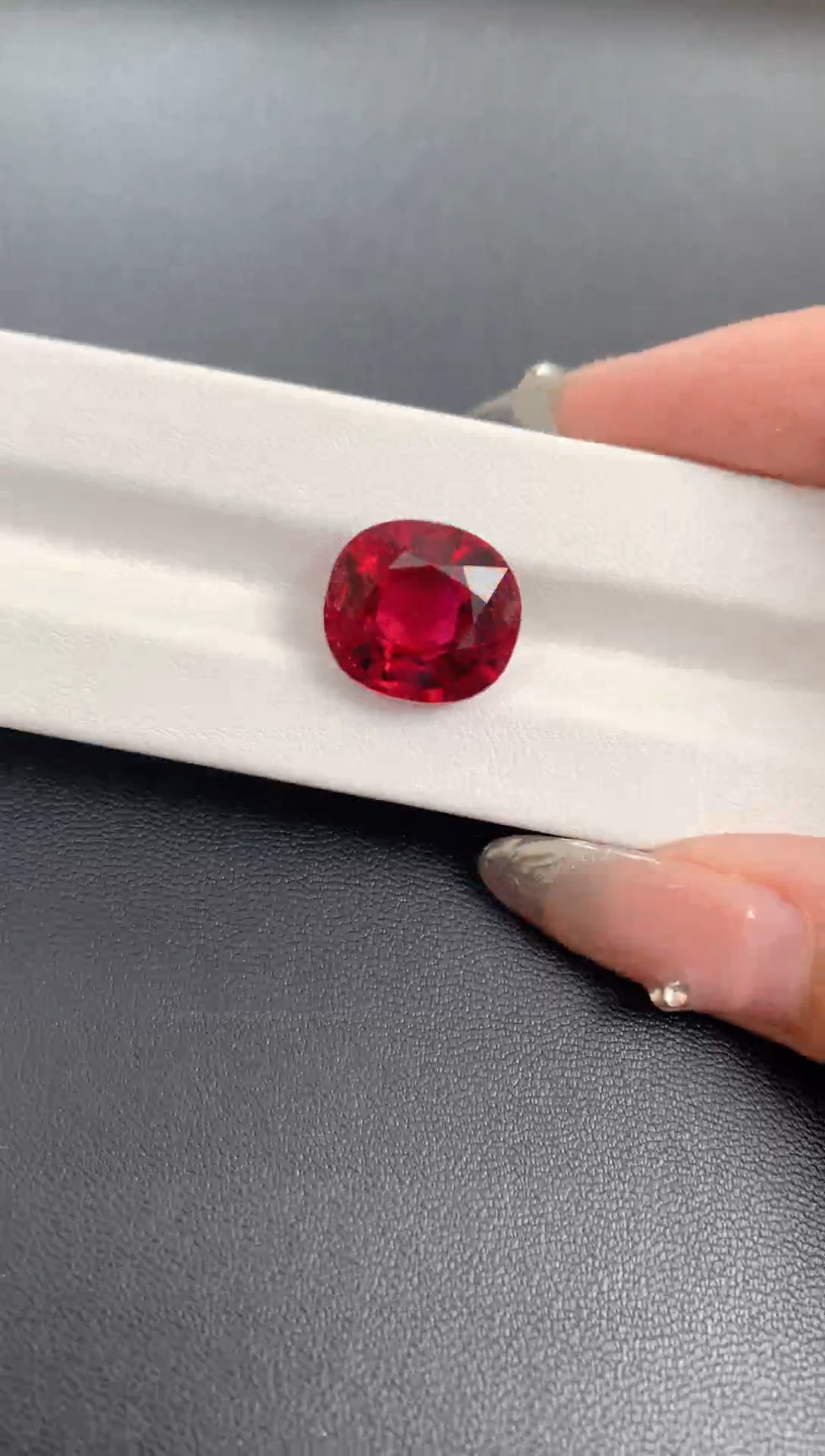 【闪购商品】碧玺裸石未镶嵌天然红色卢比来  10.62ct