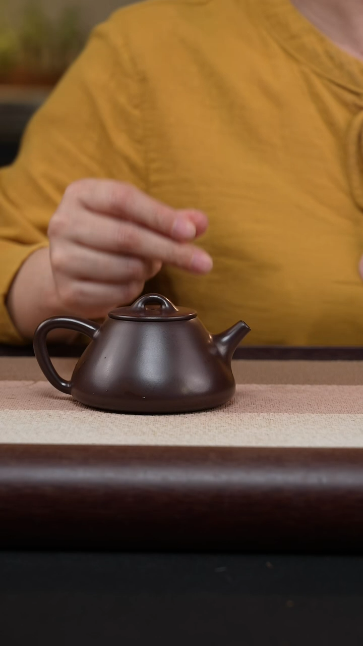 【闪购商品】紫砂茶壶老紫泥-石瓢MH-1671