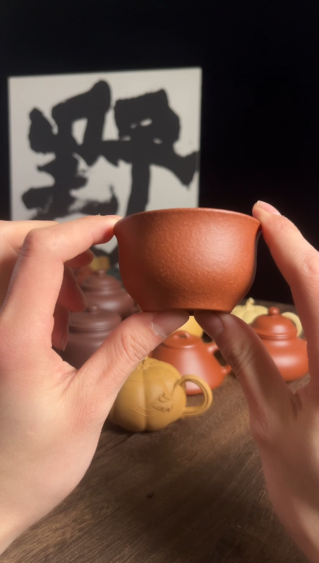茶杯紫砂铁****?老段泥紫砂小杯