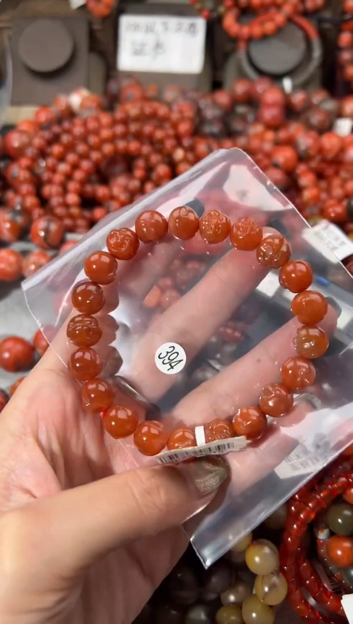 未镶嵌手串南红玛瑙10