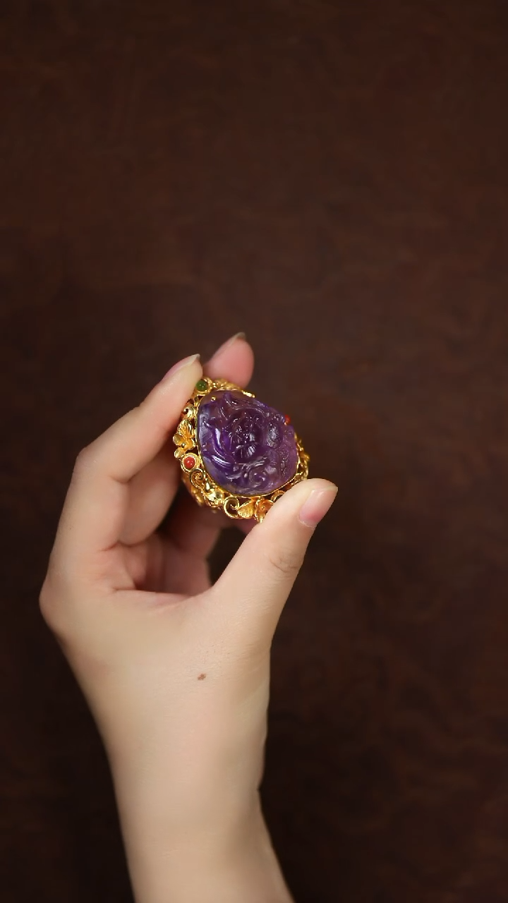 颈饰未镶嵌水晶闪购 狐仙戒指