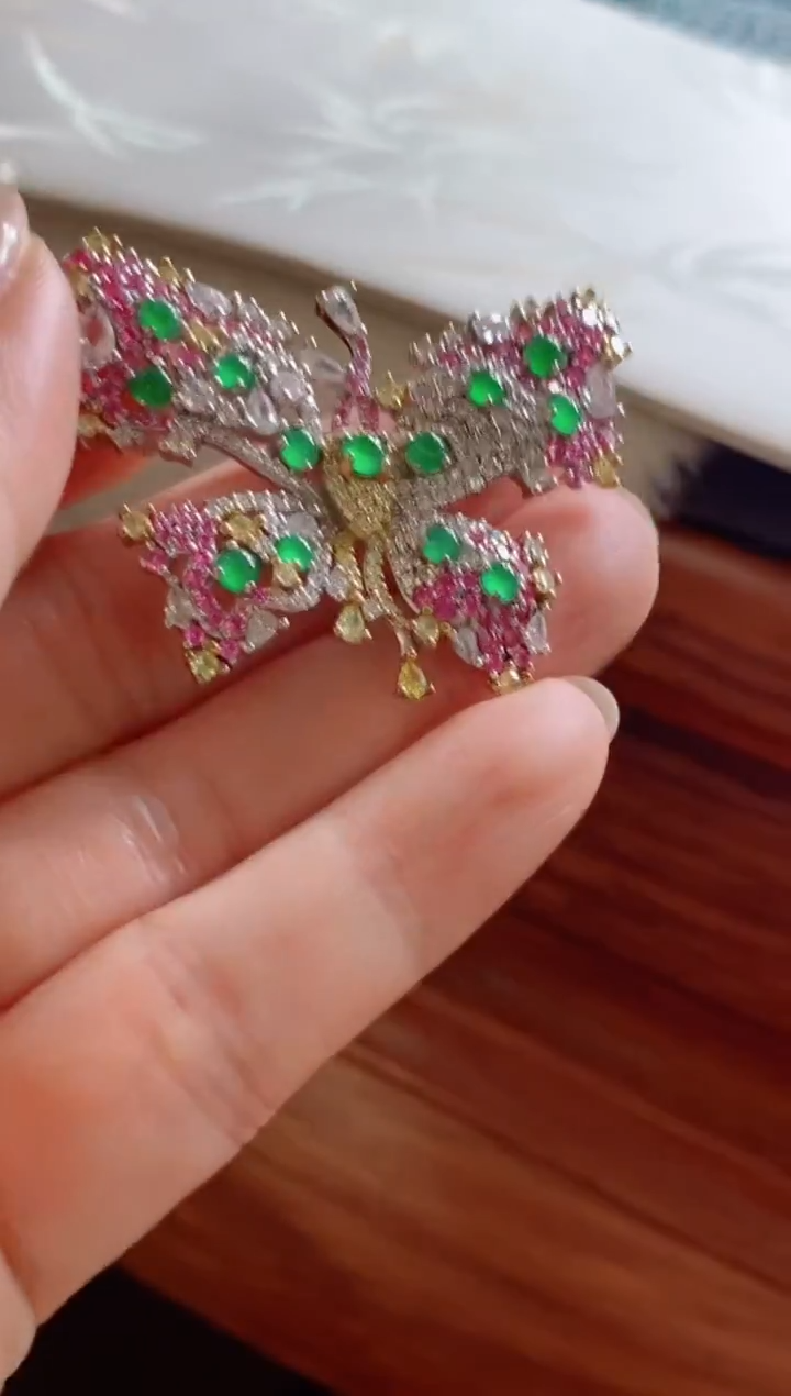 颈饰银S925镶嵌翡翠0182185341