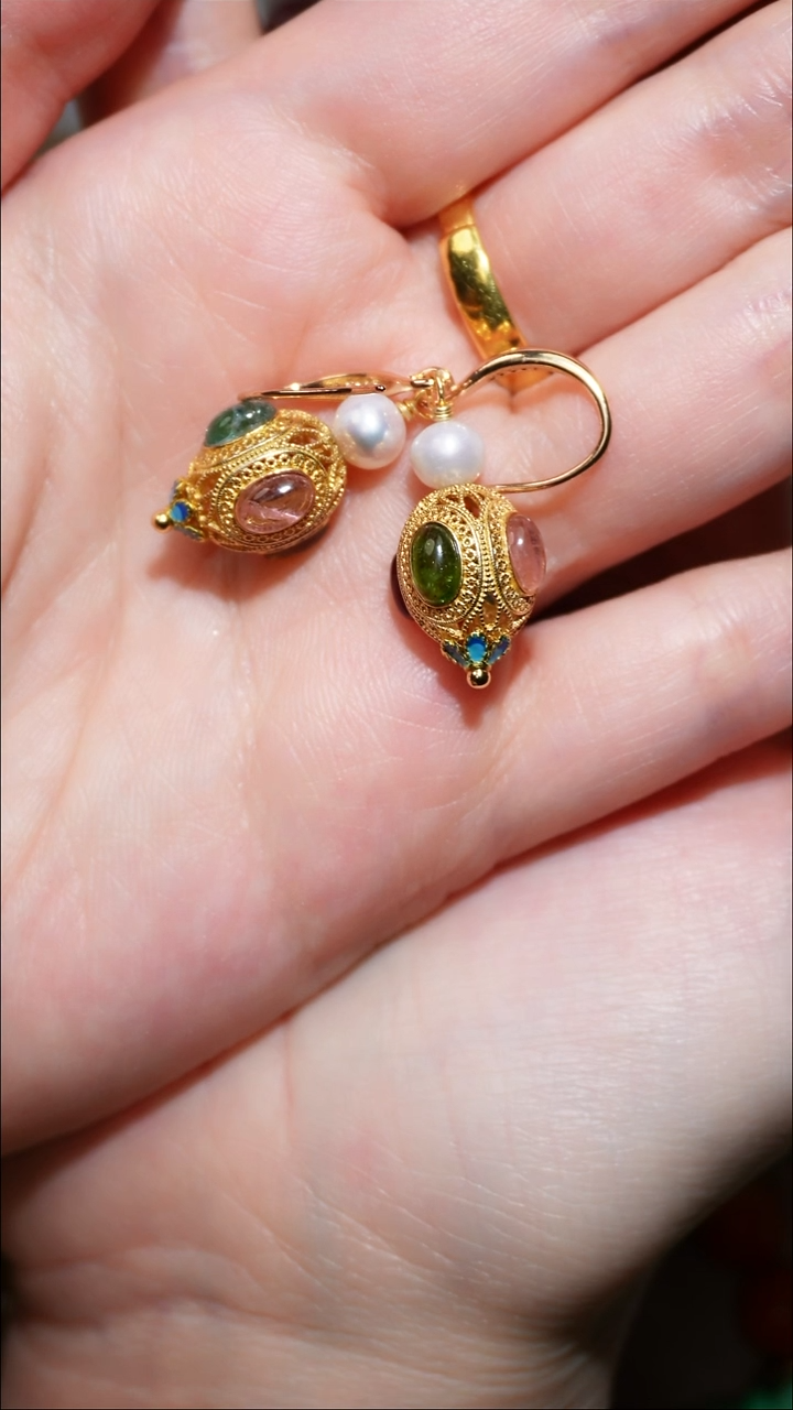 树脂晚*耳坠耳坠