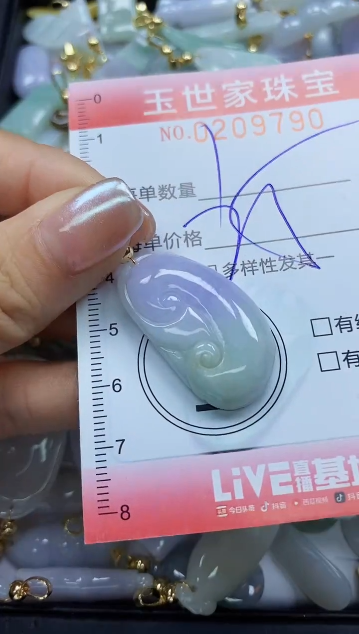 【闪购商品】翡翠颈饰未镶嵌闪购0209790