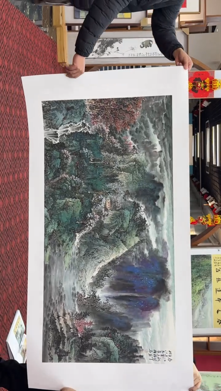 【闪购商品】国画国画绘画山水花鸟