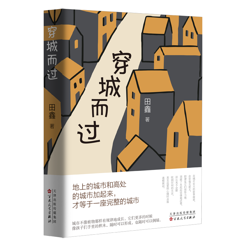 穿城而过 百花文艺出版社 田鑫 著