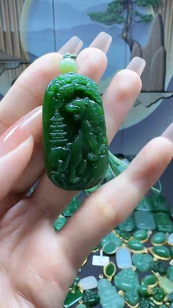 【闪购商品】和田玉挂件未镶嵌1