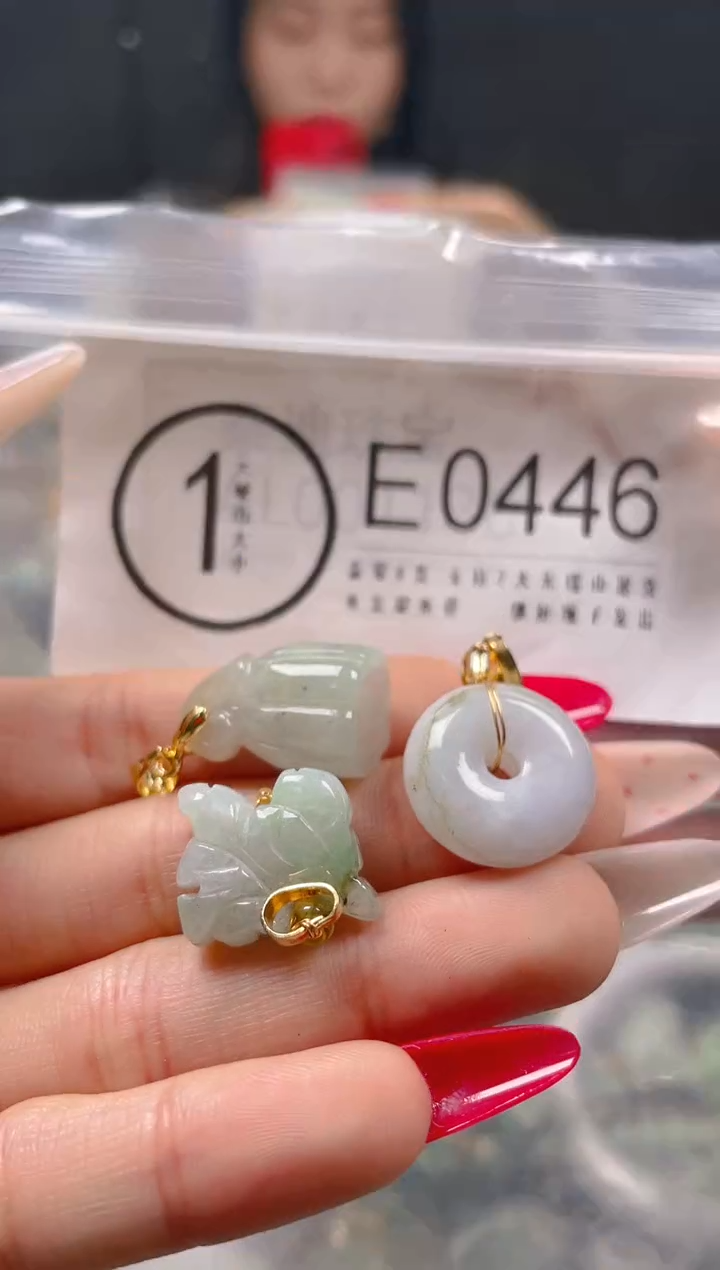 【闪购商品】翡翠颈饰未镶嵌/E/翡翠A货一图一物