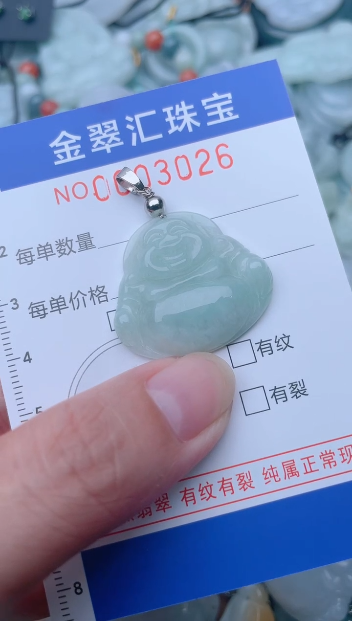 颈饰未镶嵌翡翠3026