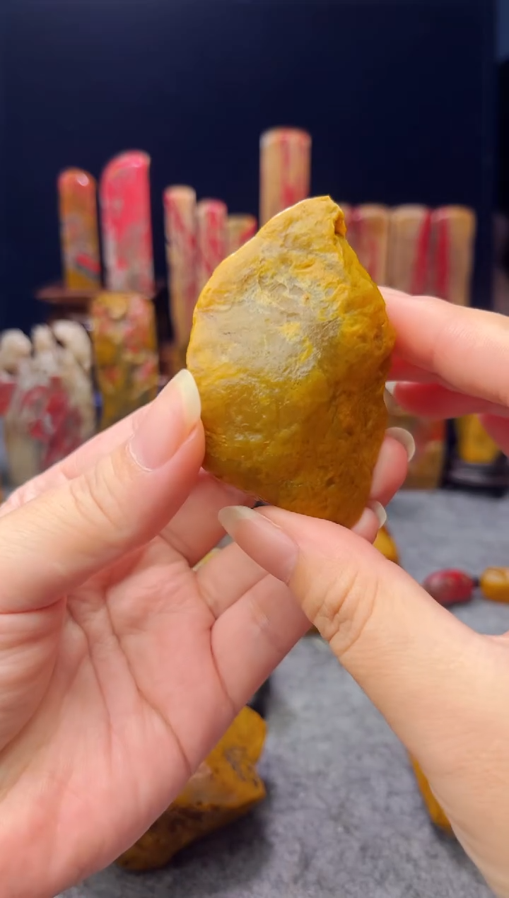昌化石昌化田黄一个