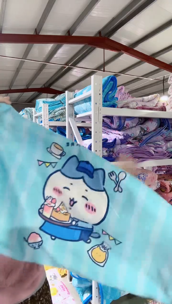 小八48*74绒枕套 一对