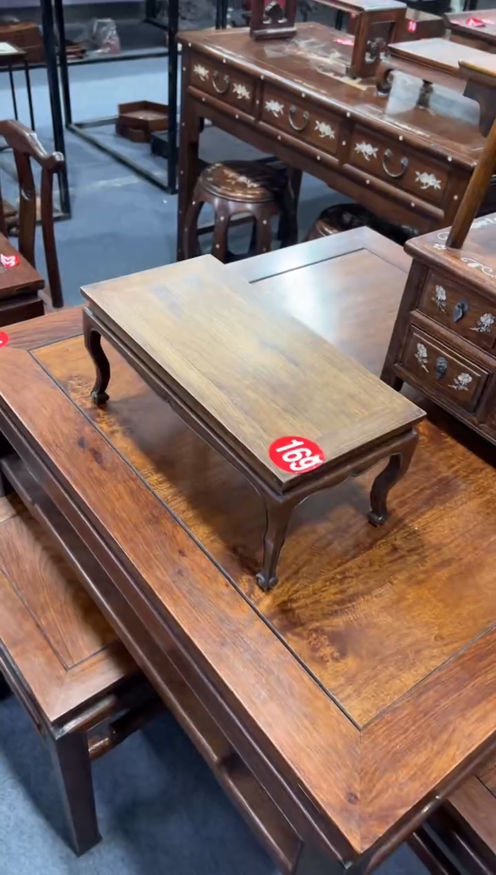 木木 明式器型弯腿条案案上小桌