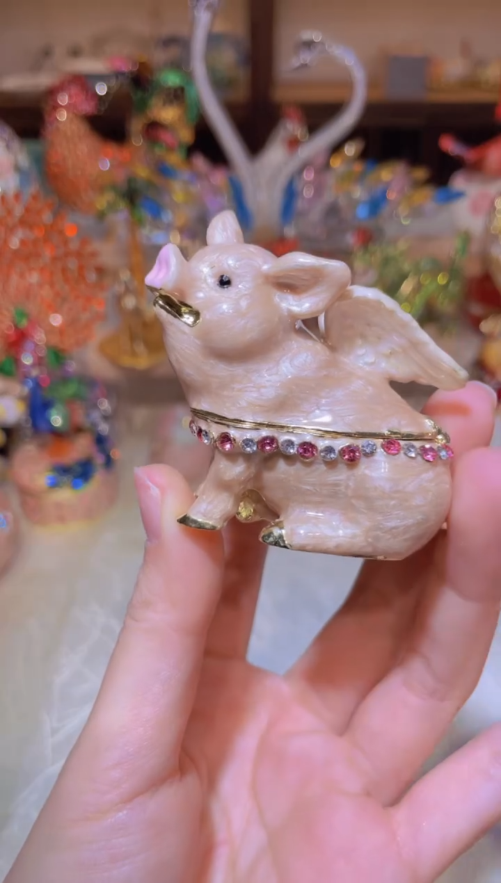 【闪购商品】茶宠小飞猪瓷器好看全部防漏带走