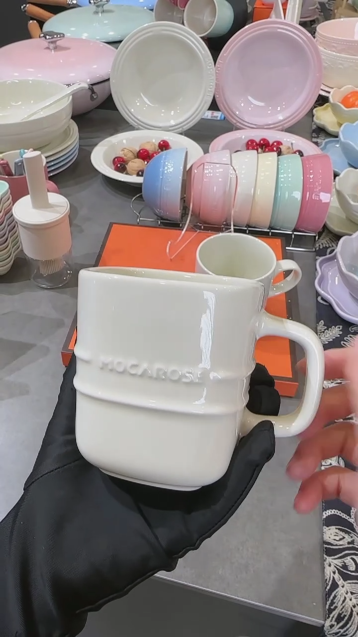 【闪购商品】瓷奶油白300毫升-1个